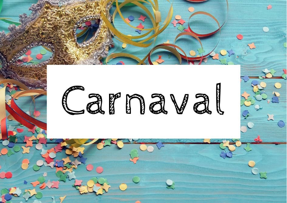 Vocabulario Carnaval inglés