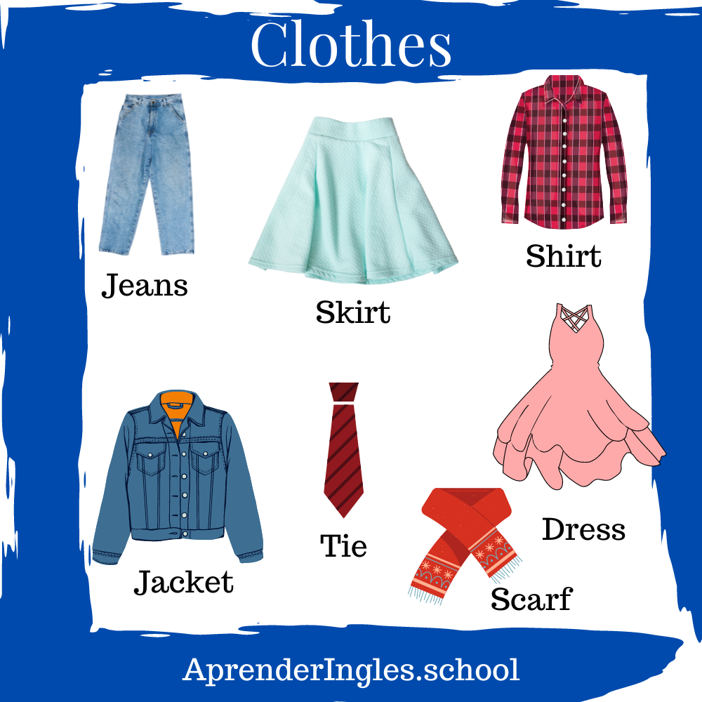 clothes vocabulary